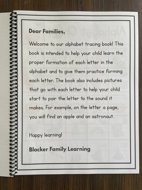 Letter Tracing