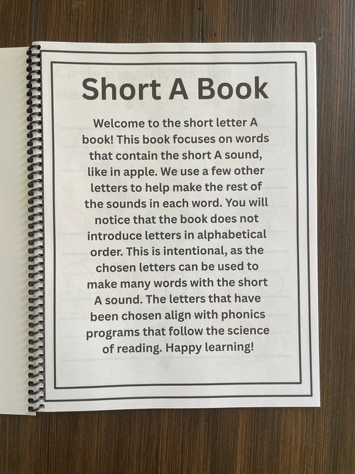 Short A book